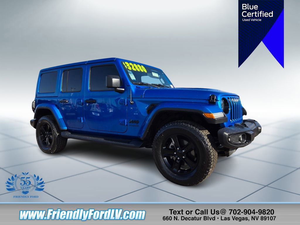 Used 2021 Jeep Wrangler Unlimited Sahara image 5
