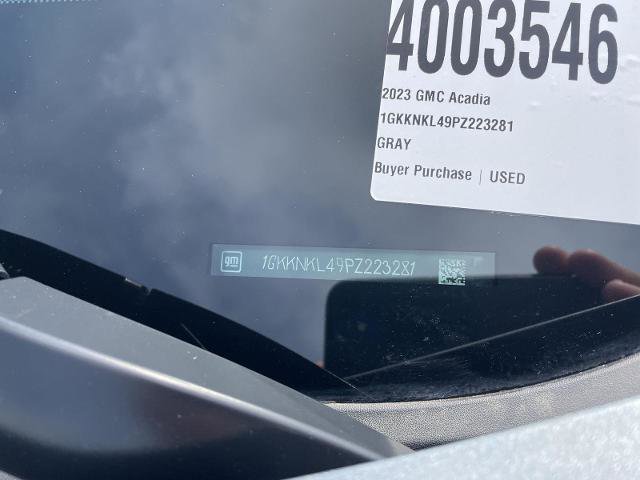 Used 2023 GMC Acadia SLE w/ Driver Convenience Package image 33