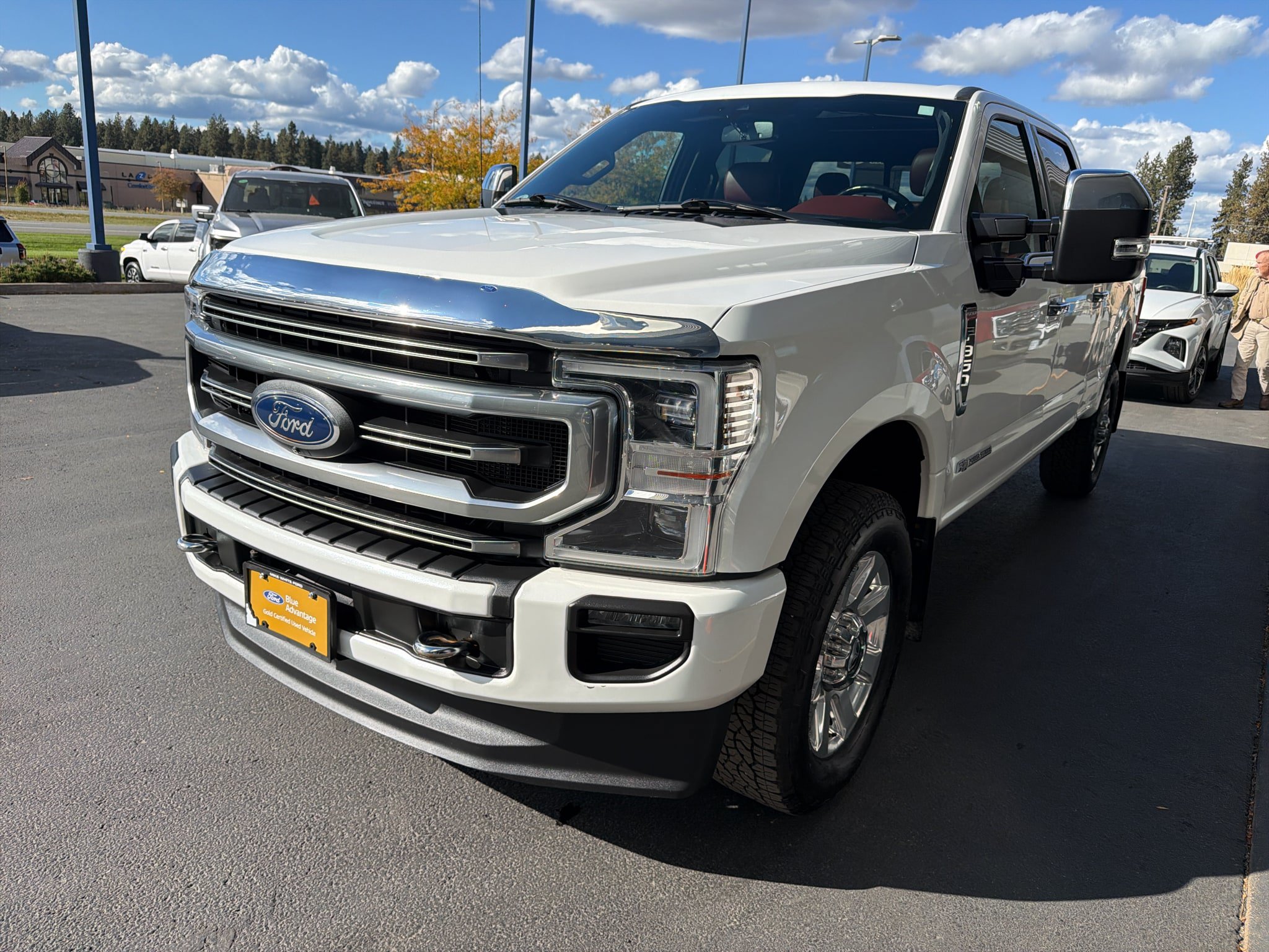 Certified 2021 Ford F350 4x4 Crew Cab Super Duty image 3
