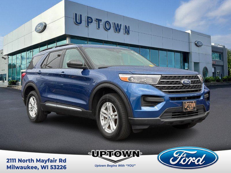 Certified 2023 Ford Explorer XLT w/ Class IV Trailer Tow Package AWD/4WD image 1