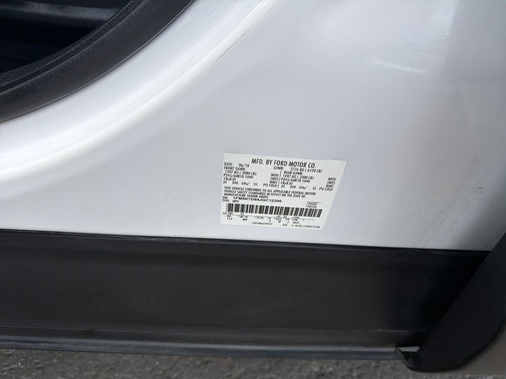 Certified 2018 Ford Explorer XLT w/ Equipment Group 202A image 36