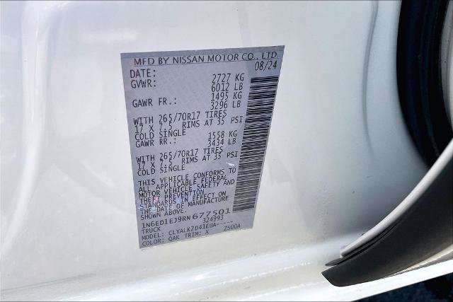 Used 2024 Nissan Frontier Pro-X RWD image 31