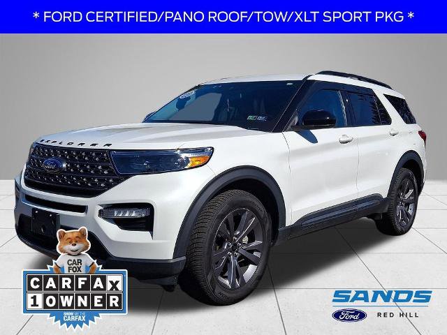 Certified 2022 Ford Explorer XLT w/ Equipment Group 202A AWD/4WD image 1