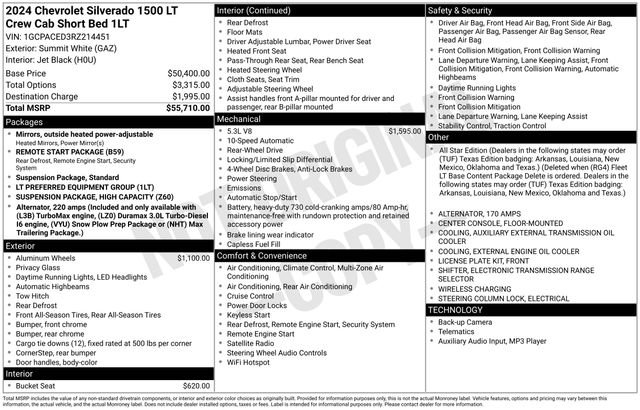 Used 2024 Chevrolet Silverado 1500 LT image 39