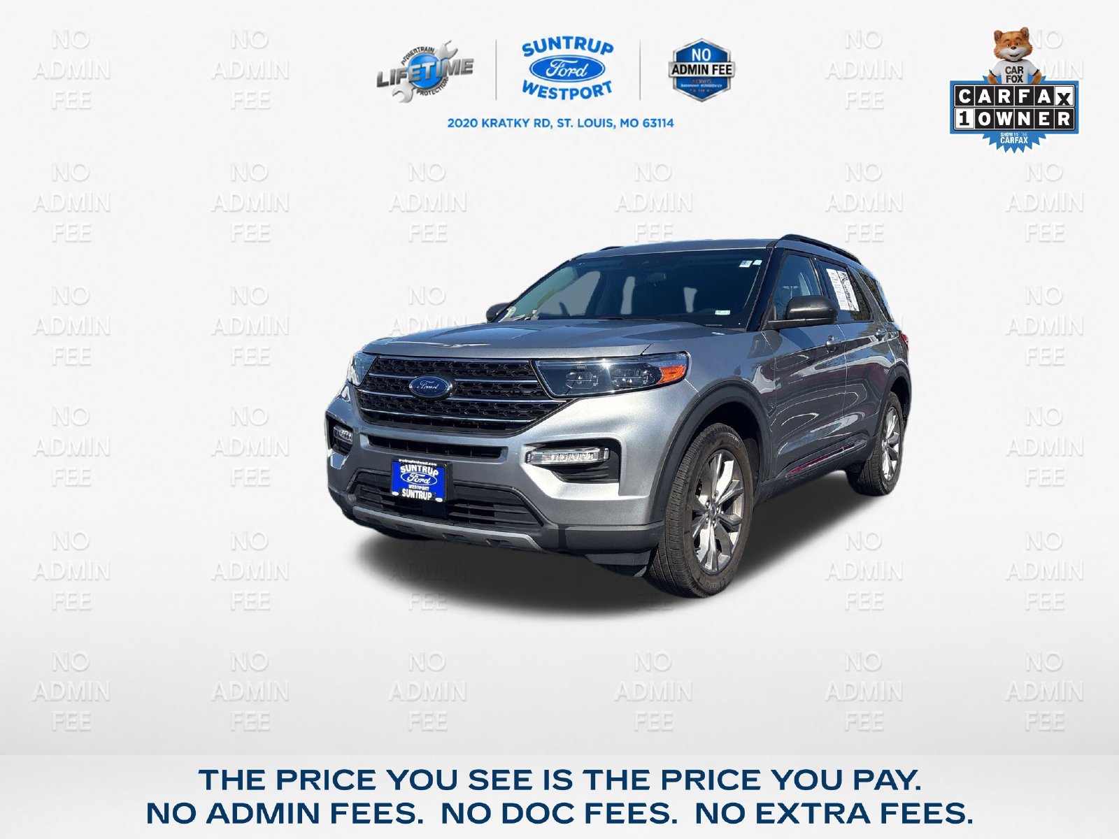 Certified 2023 Ford Explorer XLT w/ Equipment Group 202A