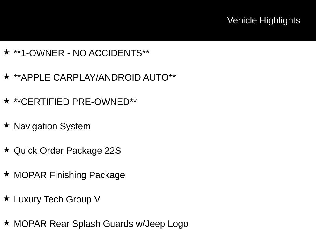 Used 2022 Jeep Grand Cherokee Summit w/ MOPAR Finishing Package AWD/4WD image 10