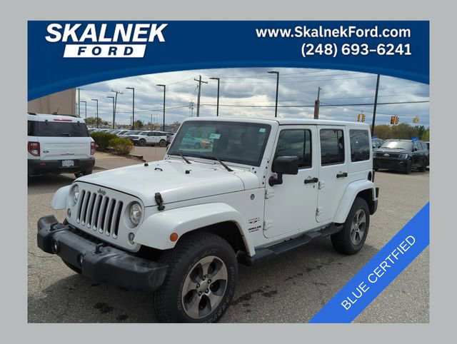 Used 2017 Jeep Wrangler Unlimited Sahara w/ Dual Top Group AWD/4WD image 1