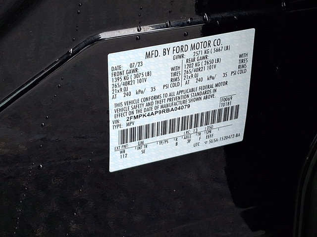 Certified 2024 Ford Edge ST w/ Equipment Group 401A AWD/4WD image 32