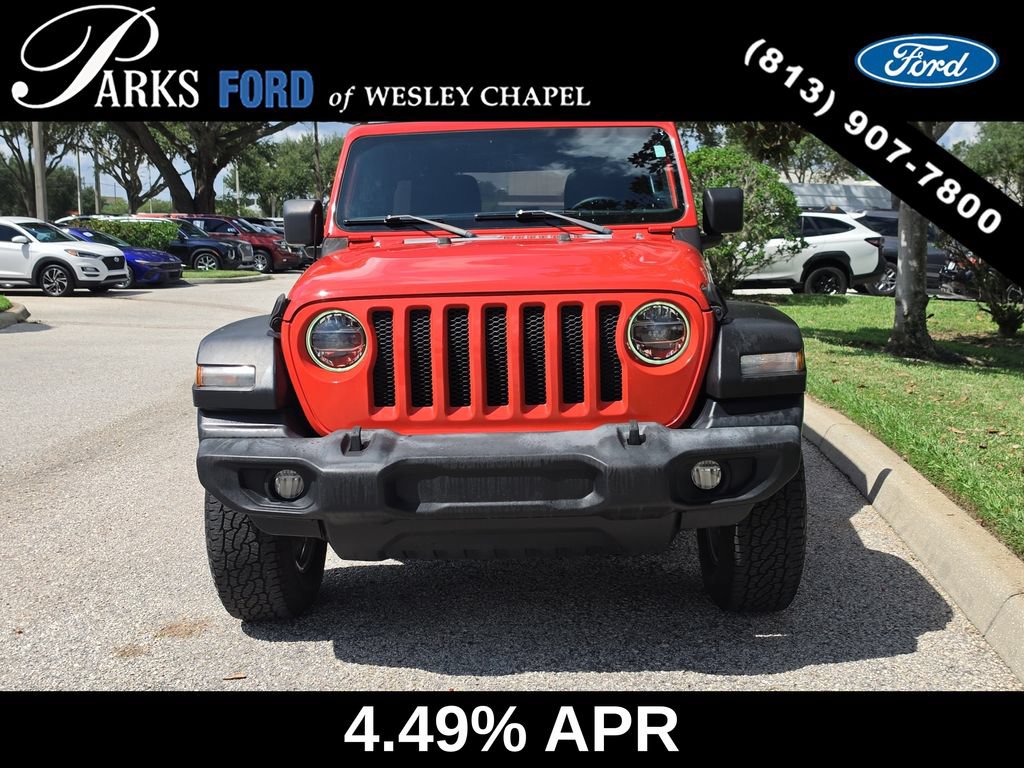 Used 2020 Jeep Wrangler Unlimited Sport S AWD/4WD image 3