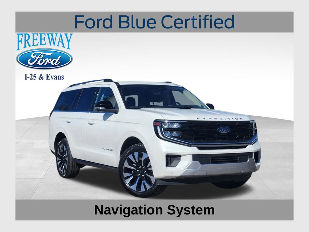Certified 2025 Ford Expedition Platinum w/ Driver's Package