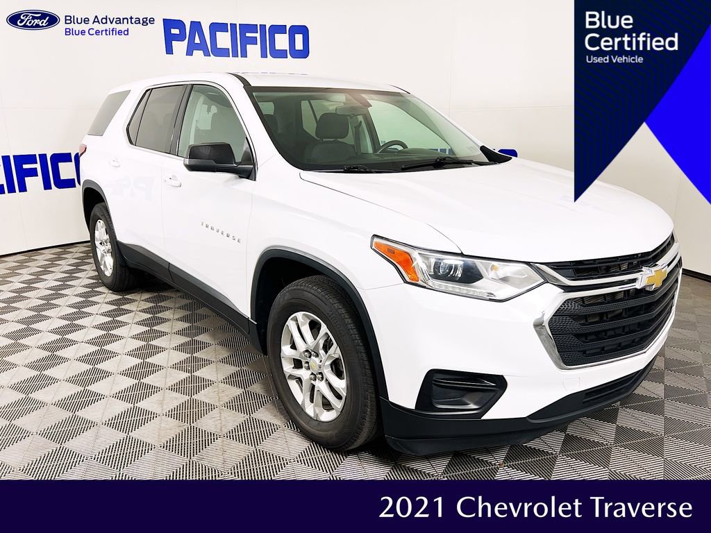 Used 2021 Chevrolet Traverse LS