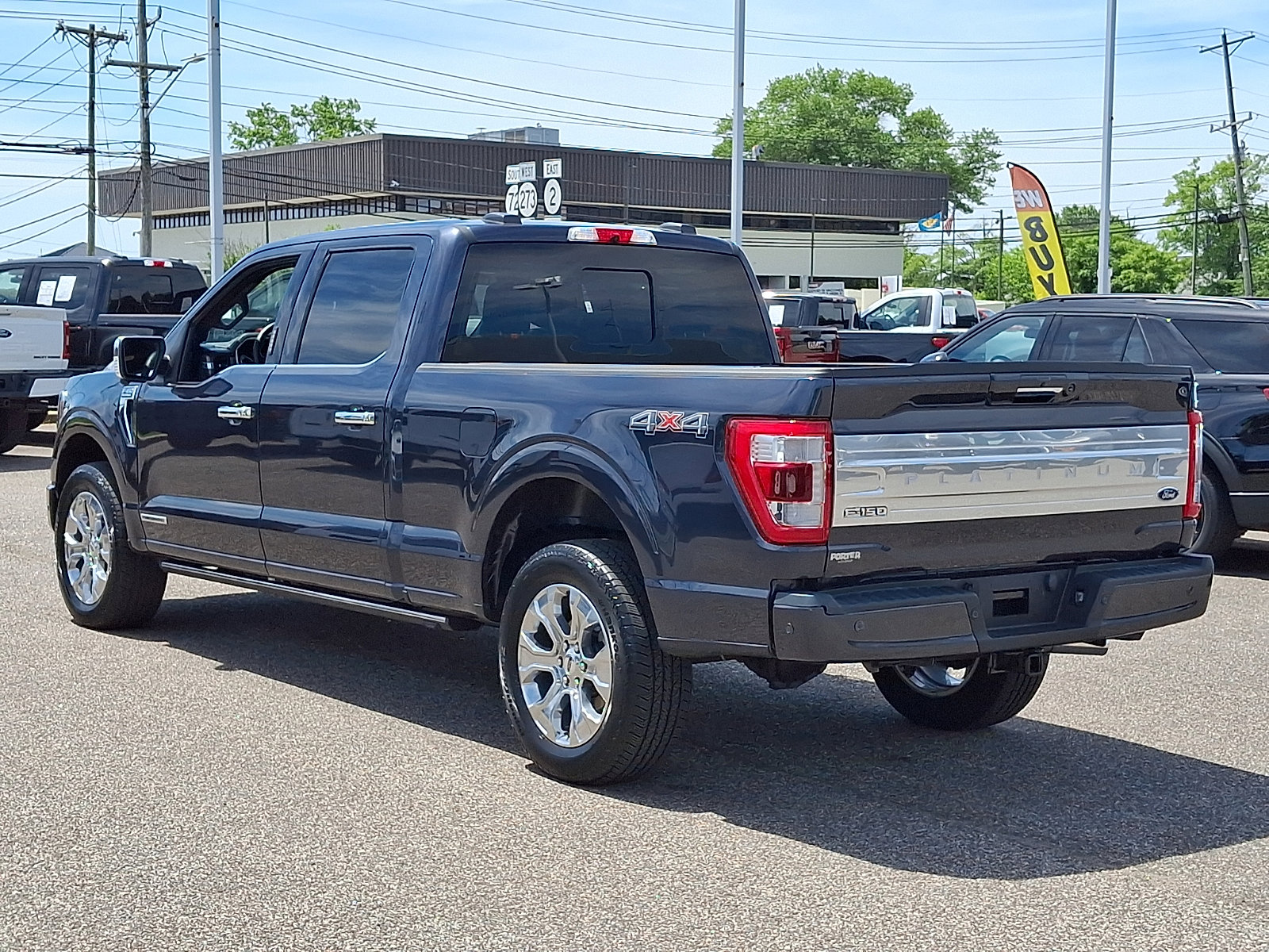 Certified 2022 Ford F150 Platinum w/ Equipment Group 701A High AWD/4WD image 7