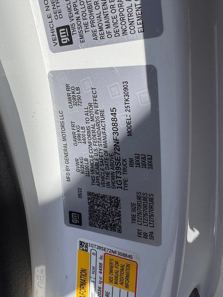 Used 2022 GMC Sierra 3500 Pro w/ Convenience Package AWD/4WD image 29