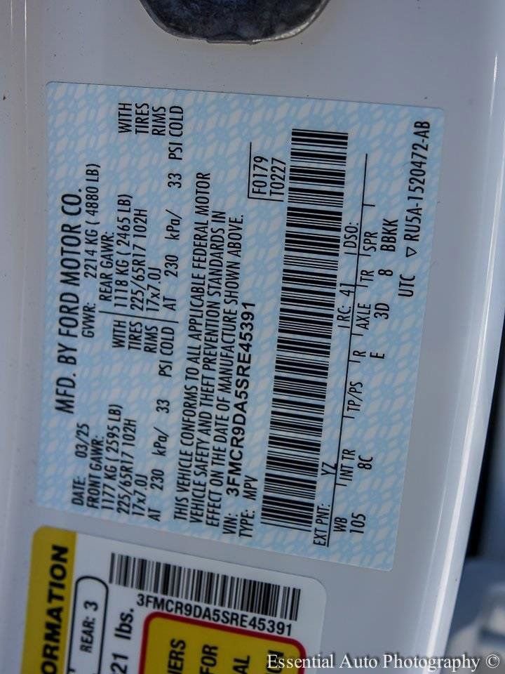 Certified 2025 Ford Bronco Sport Badlands AWD/4WD image 28