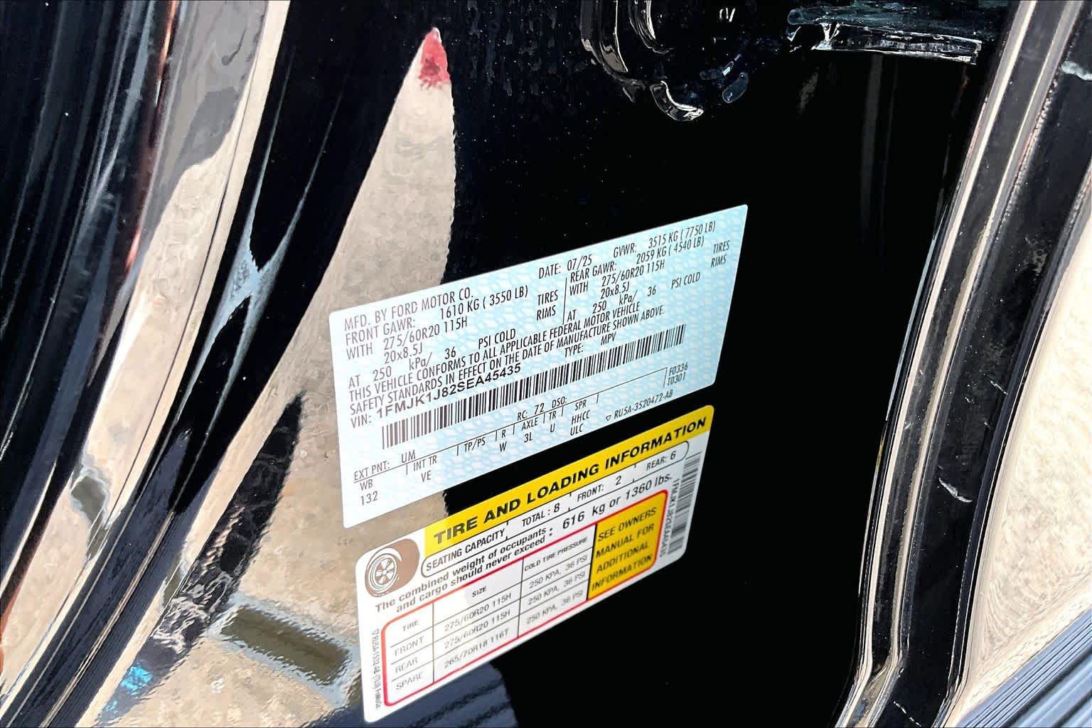 Certified 2025 Ford Expedition Max Active AWD/4WD image 34