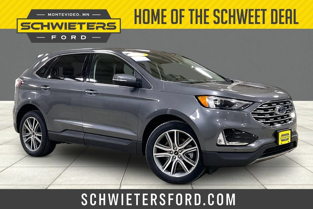 Certified 2023 Ford Edge Titanium w/ Class II Trailer Tow Package
