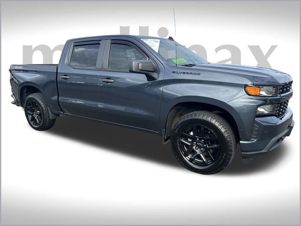 Used 2021 Chevrolet Silverado 1500 Custom w/ LPO, Blackout Package image 1