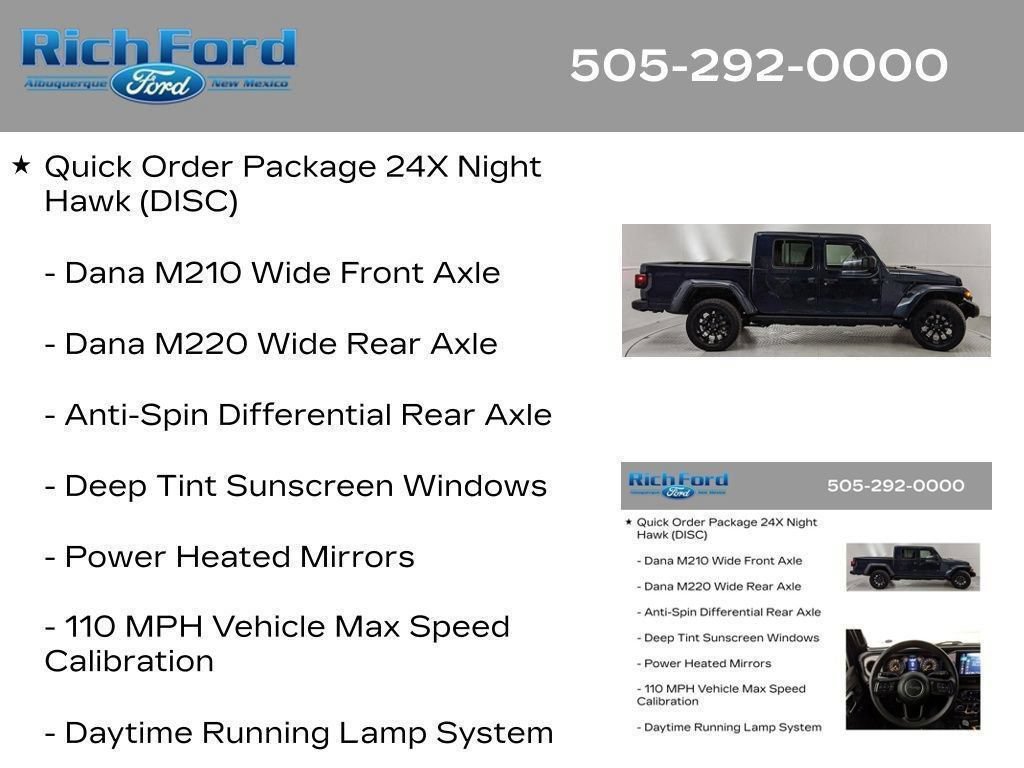Used 2025 Jeep Gladiator Sport AWD/4WD image 47