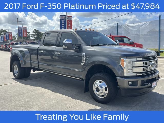 Certified 2017 Ford F350 Platinum w/ Platinum Ultimate Package