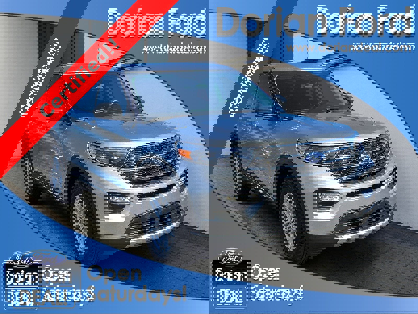 Certified 2023 Ford Explorer XLT w/ Equipment Group 202A image 7