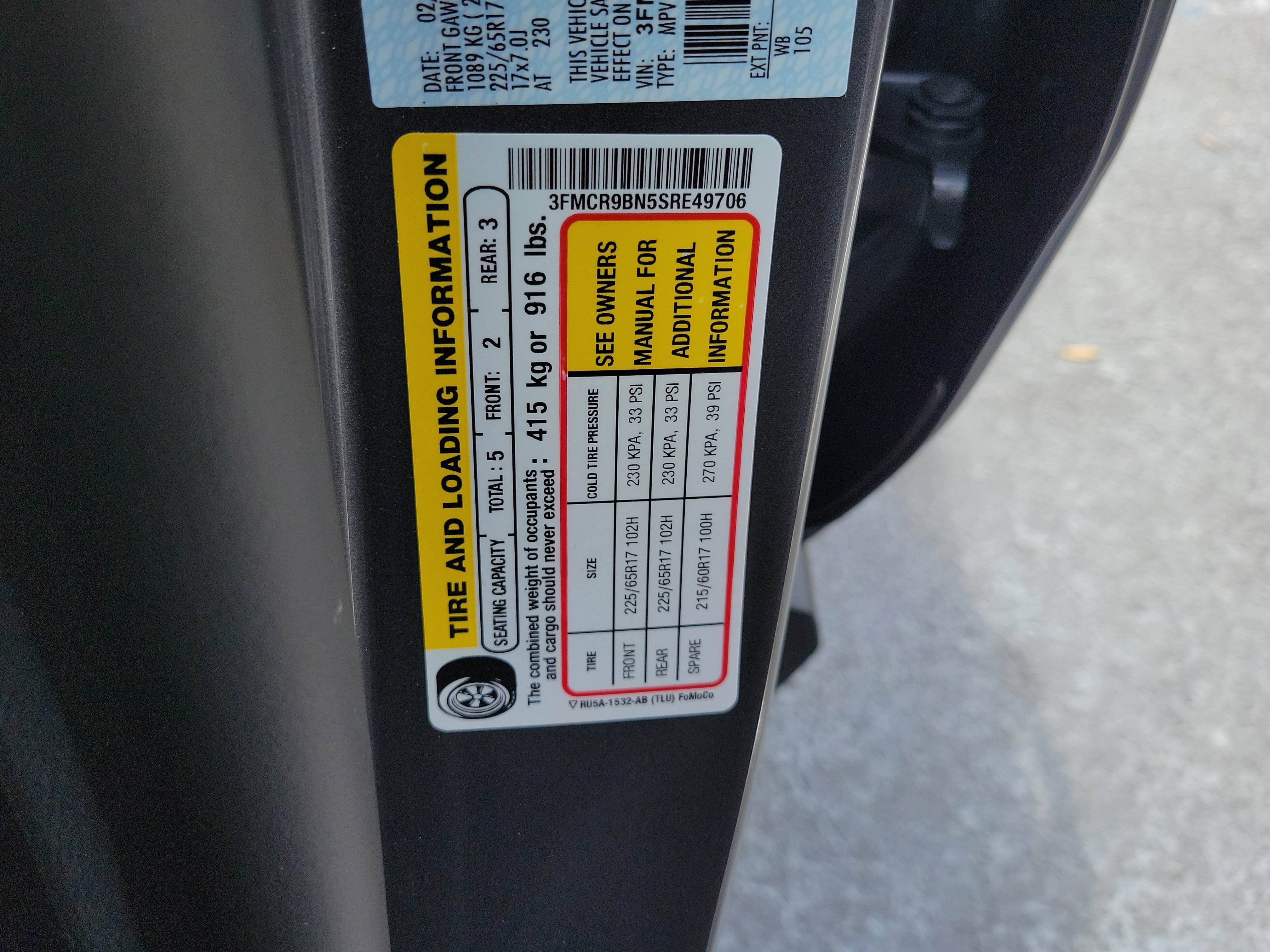 Certified 2025 Ford Bronco Sport Big Bend AWD/4WD image 30
