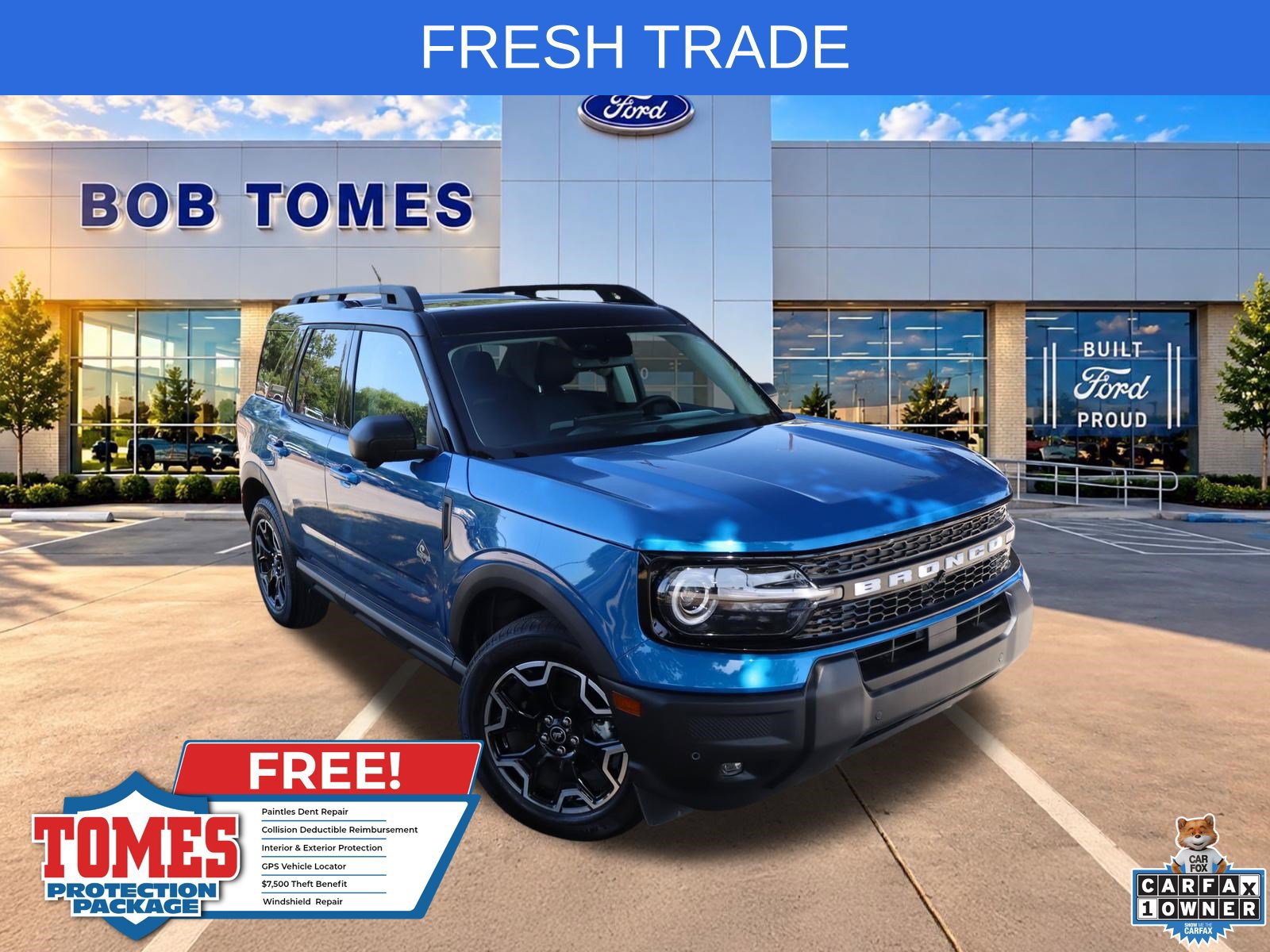 Certified 2025 Ford Bronco Sport Outer Banks w/ Outer Banks Tech Package+ AWD/4WD image 1