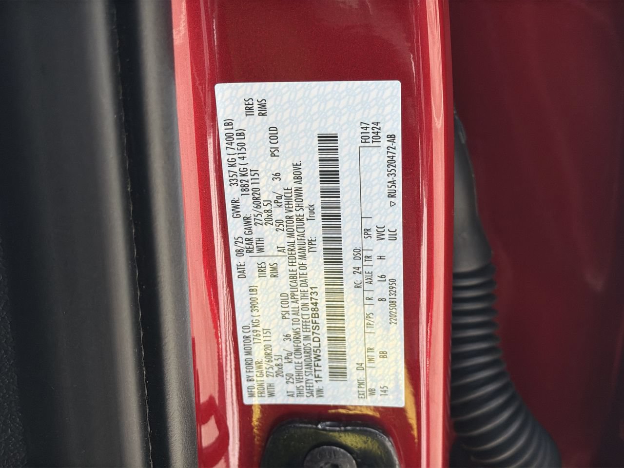Certified 2025 Ford F150 Lariat AWD/4WD image 34