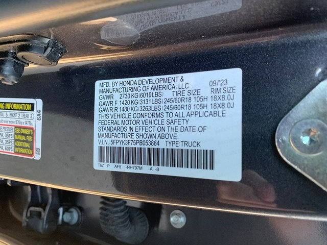 Used 2023 Honda Ridgeline RTL-E image 28
