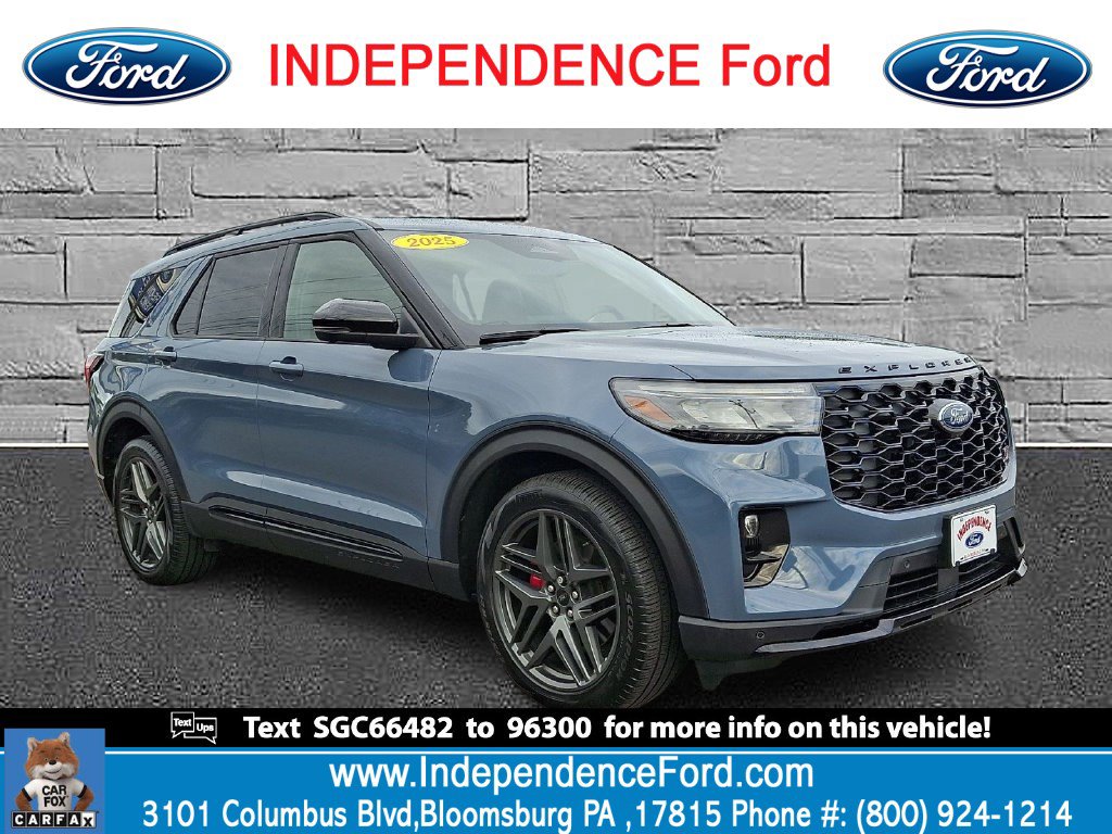 Certified 2025 Ford Explorer ST w/ Sun And Sound Package