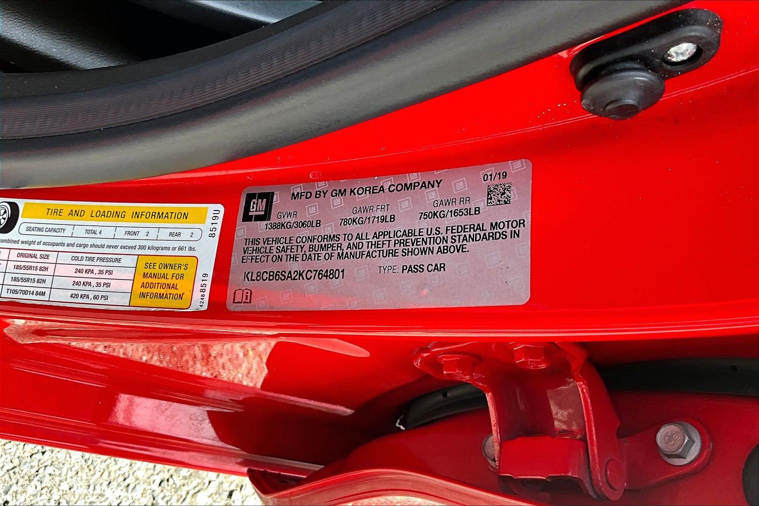 Used 2019 Chevrolet Spark LS FWD image 35