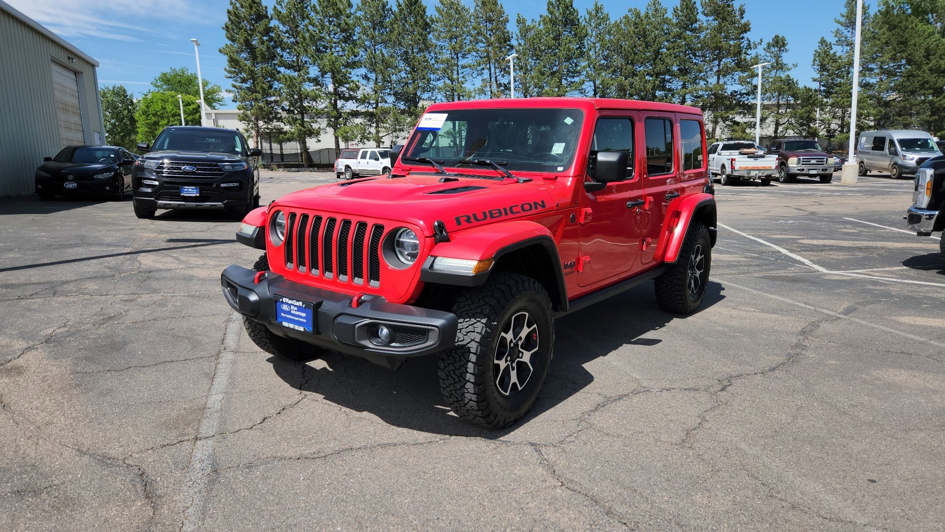 Used 2021 Jeep Wrangler Unlimited Rubicon AWD/4WD image 3