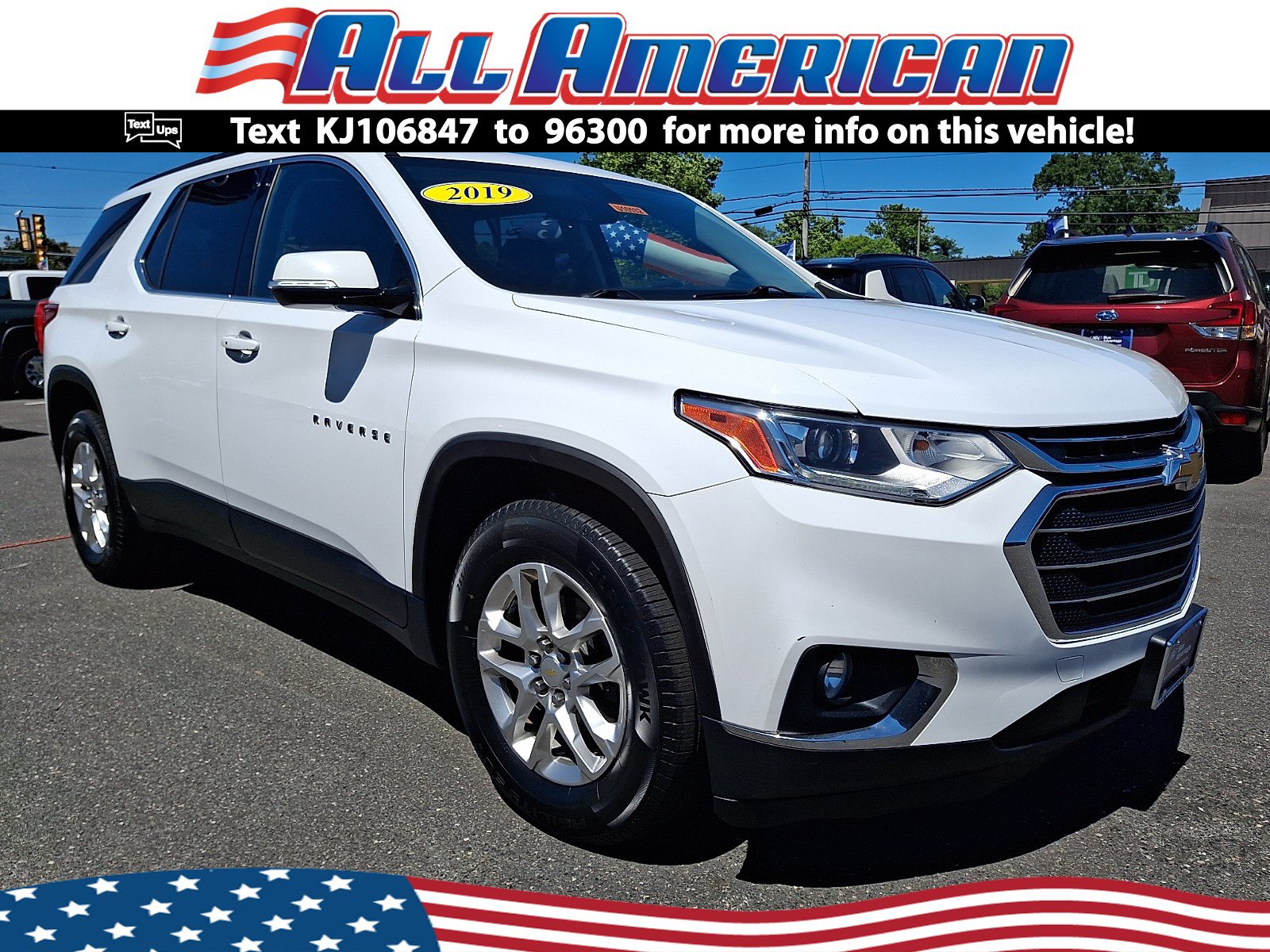 Used 2019 Chevrolet Traverse LT AWD/4WD image 1