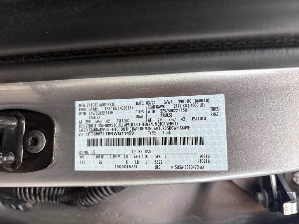 Certified 2024 Ford F150 Lightning Platinum AWD/4WD image 25
