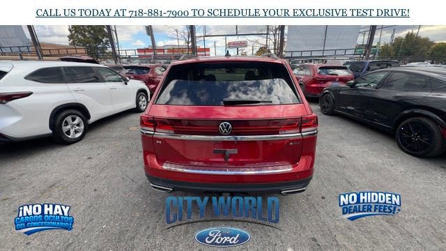 Used 2024 Volkswagen Atlas SE w/ Panoramic Sunroof Package AWD/4WD image 5