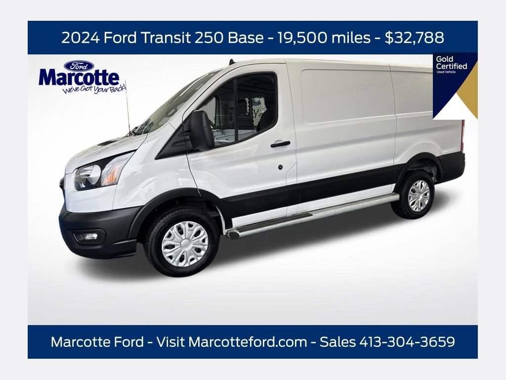 Certified 2024 Ford Transit 250 Low Roof w/ Exterior Upgrade Package image 1