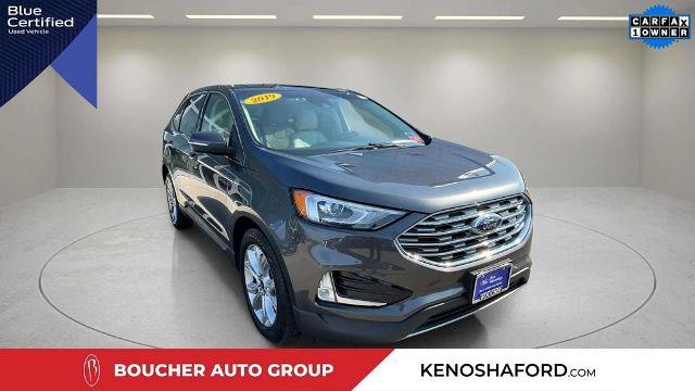 Certified 2019 Ford Edge Titanium w/ Cold Weather Package AWD/4WD image 3