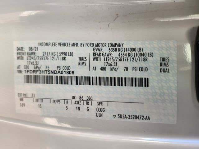 Certified 2022 Ford F350 XL w/ Power Equipment Group image 25