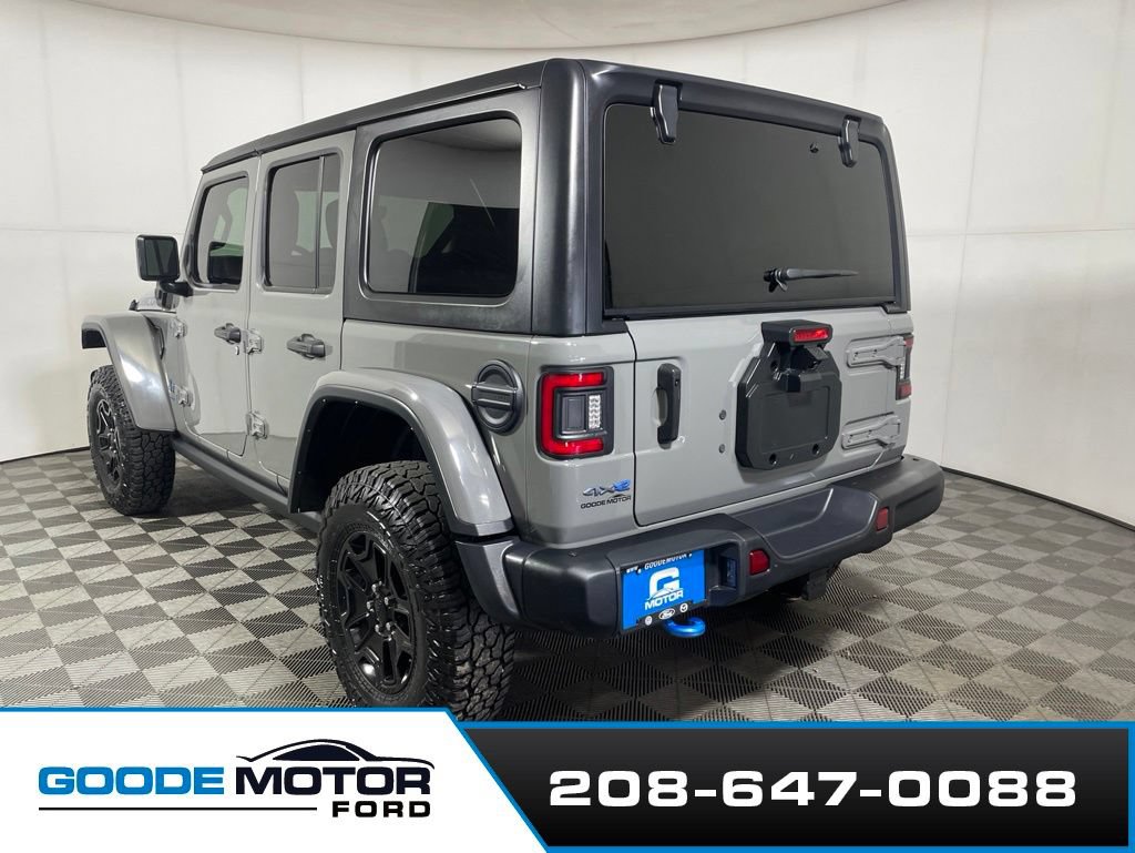 Used 2023 Jeep Wrangler Unlimited Rubicon 4xe w/ Steel Bumper Group AWD/4WD image 5