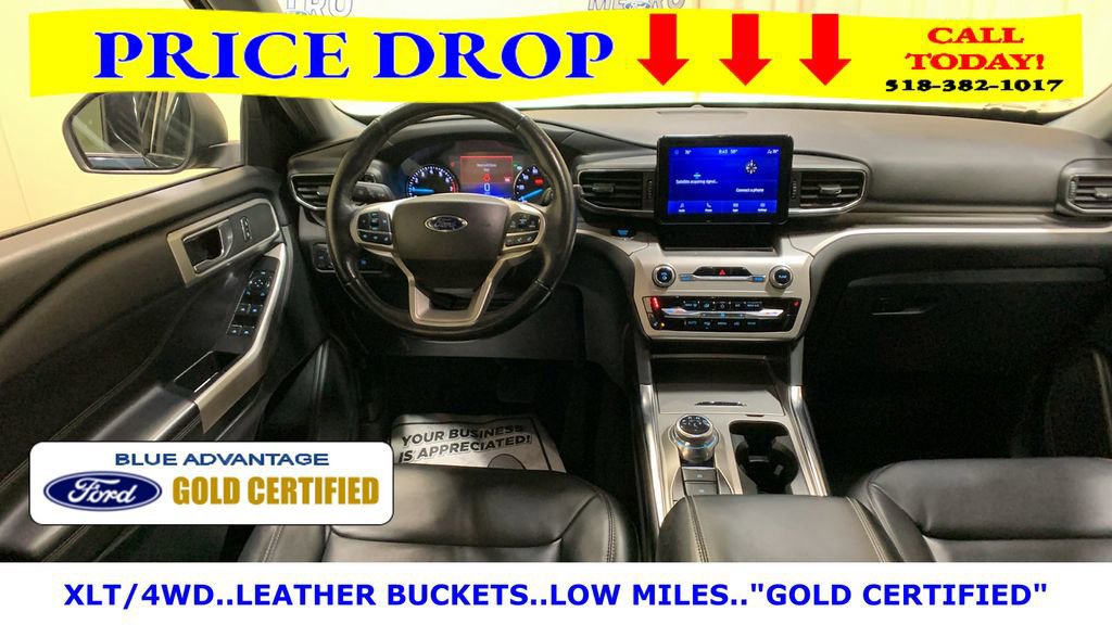 Certified 2022 Ford Explorer XLT w/ Equipment Group 202A image 29