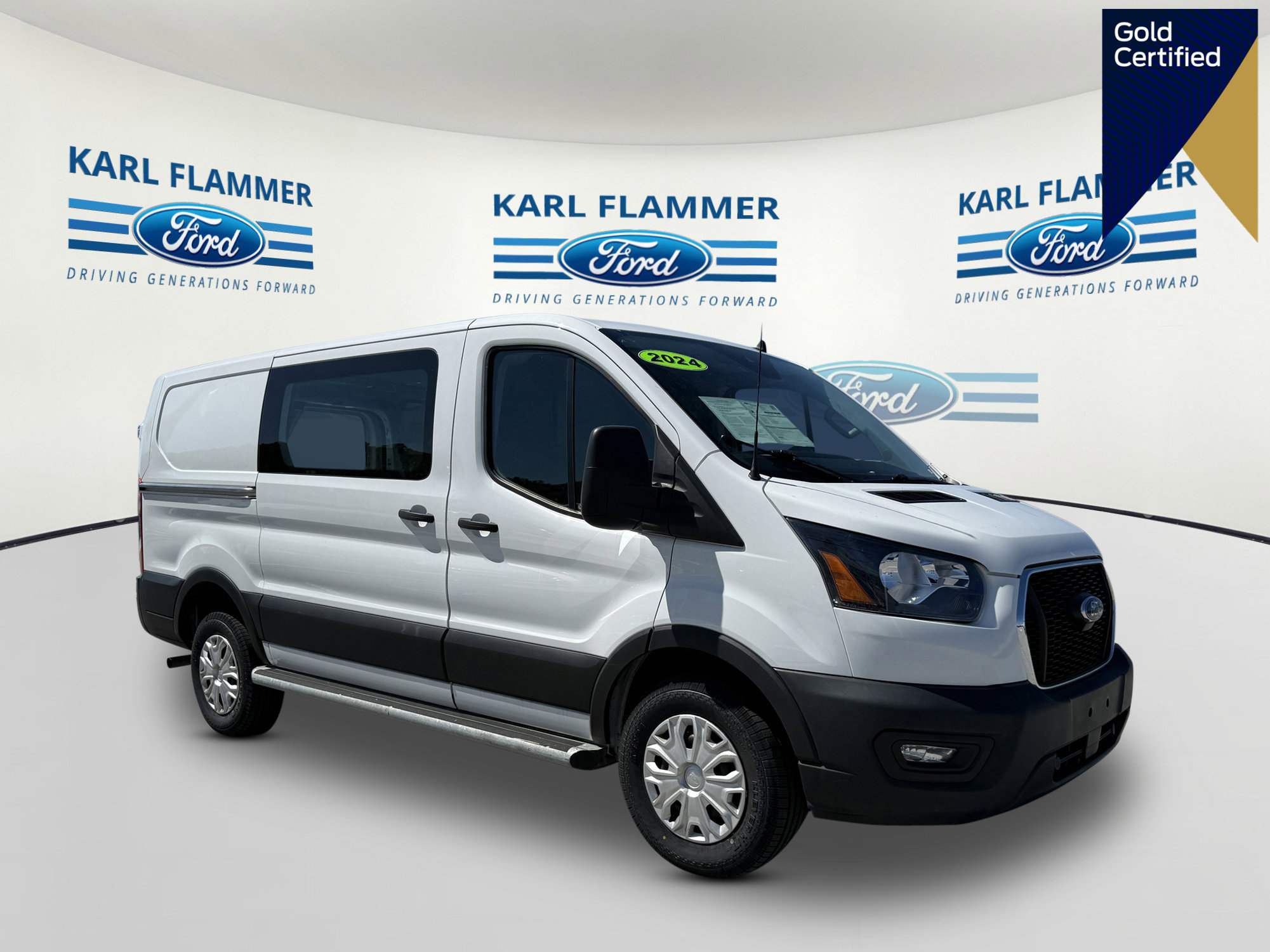 Certified 2024 Ford Transit 250 Low Roof w/ Exterior Upgrade Package