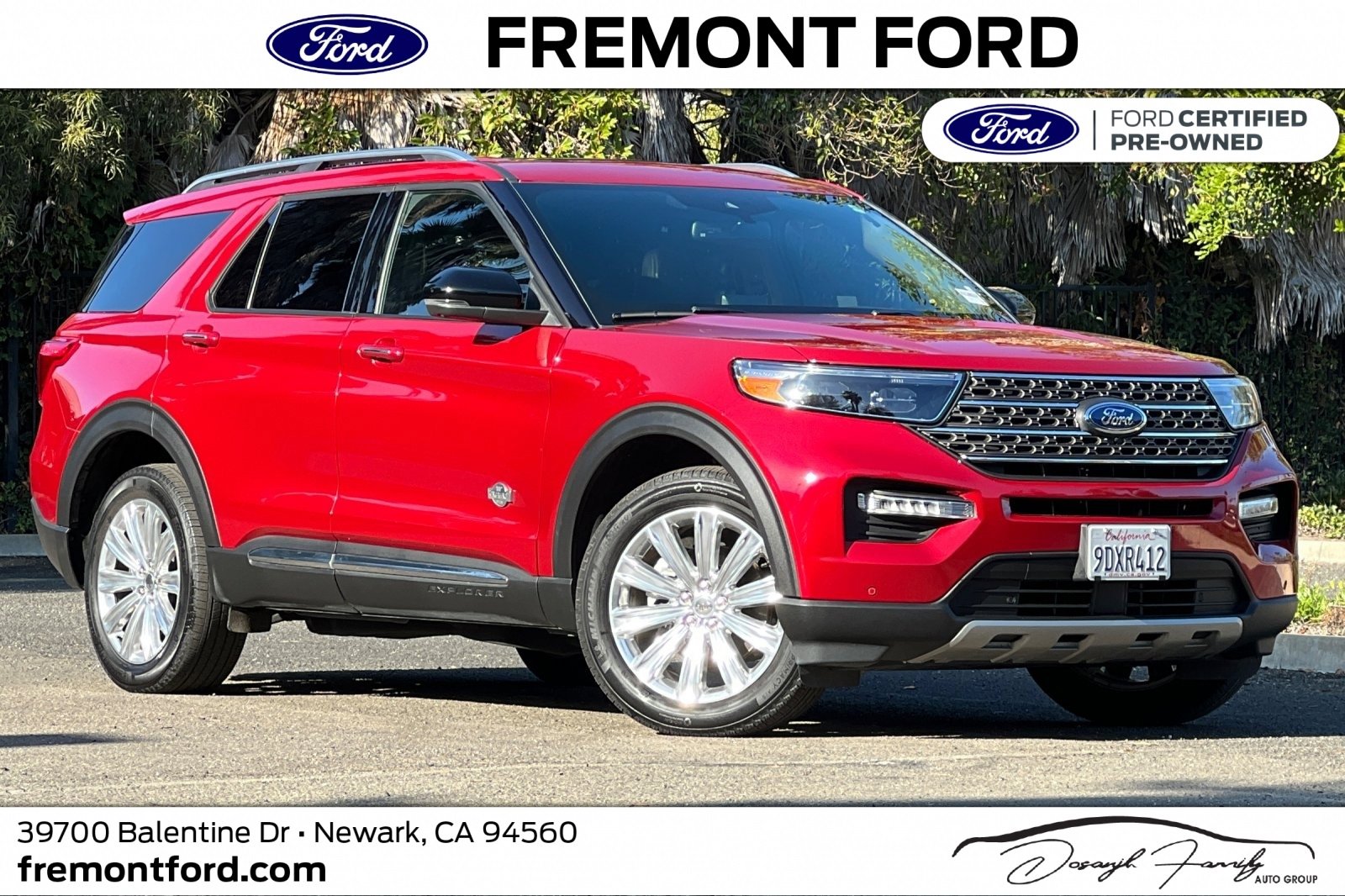 Certified 2022 Ford Explorer King Ranch w/ Technology Package