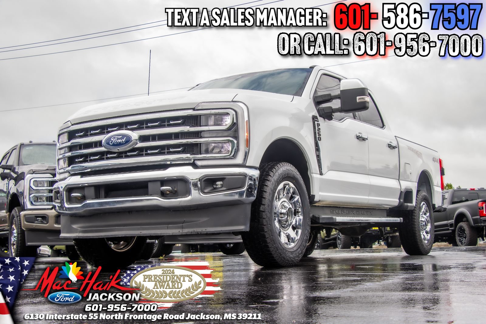 Certified 2023 Ford F250 Lariat w/ Chrome Package AWD/4WD image 2