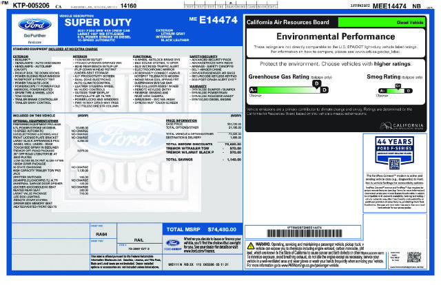Certified 2021 Ford F250 Lariat AWD/4WD image 5