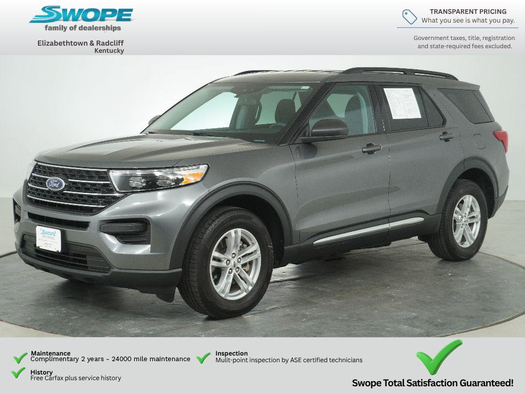 Certified 2024 Ford Explorer XLT w/ Class IV Trailer Tow Package AWD/4WD image 10