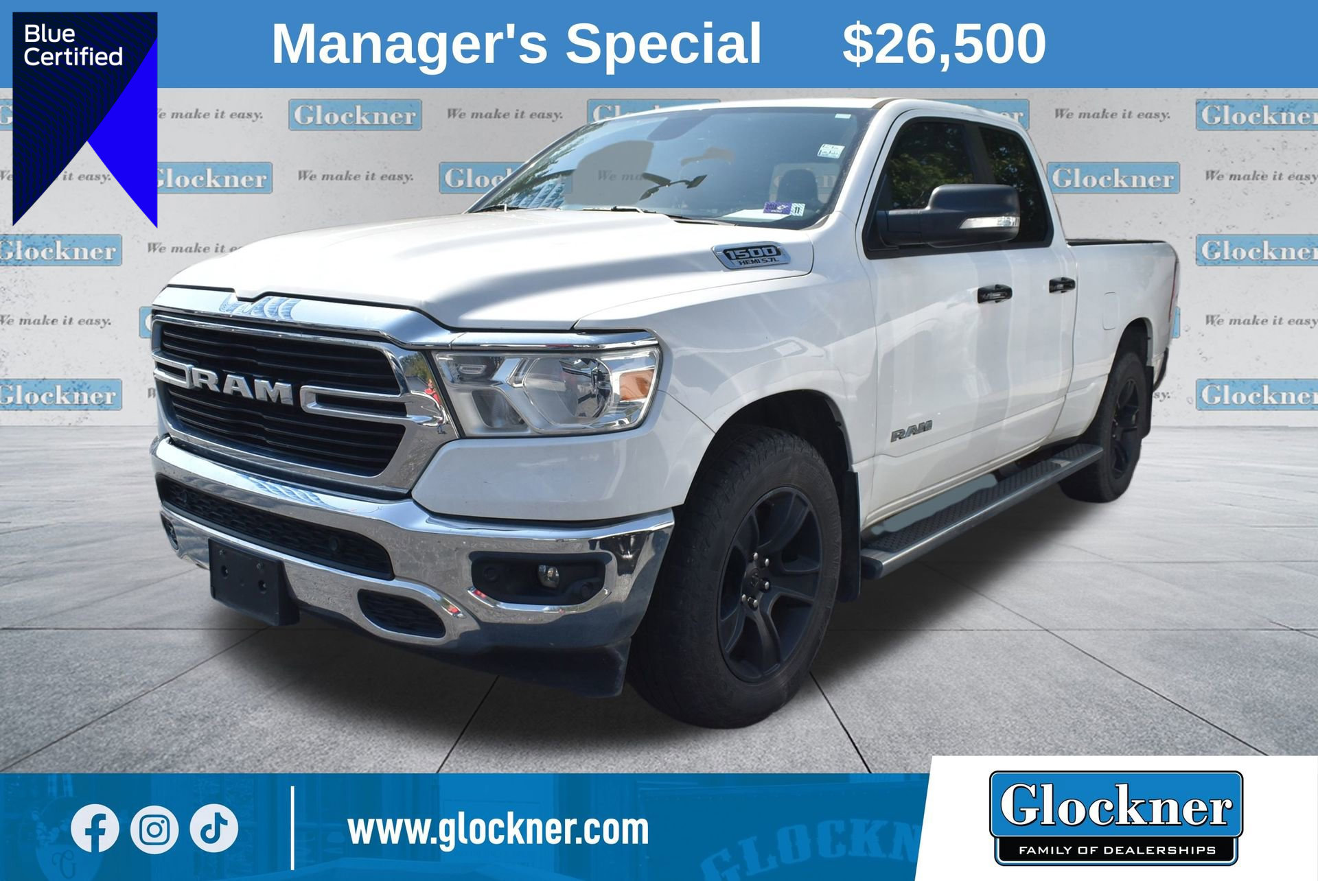Used 2021 RAM 1500 Big Horn