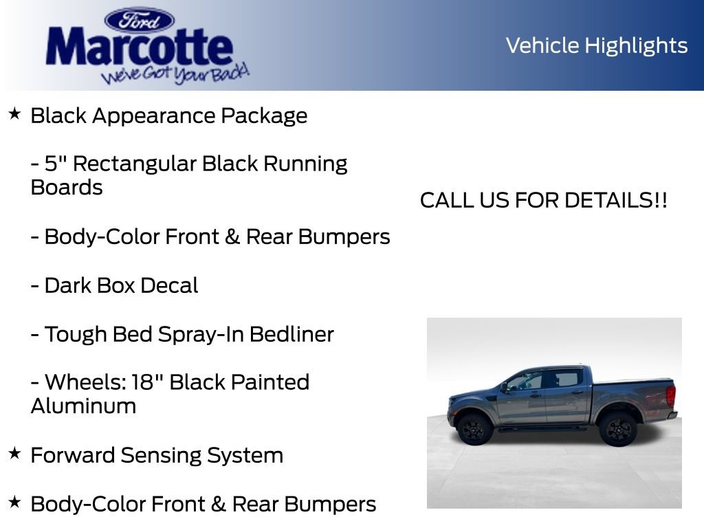Certified 2021 Ford Ranger XLT w/ Equipment Group 301A Mid AWD/4WD image 10