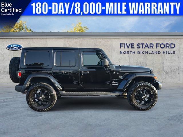 Used 2020 Jeep Wrangler Unlimited Sahara w/ Uconnect 4C Nav & Sound Group AWD/4WD image 11