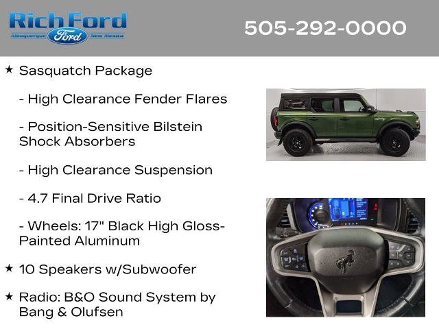 Certified 2023 Ford Bronco Wildtrak AWD/4WD image 28
