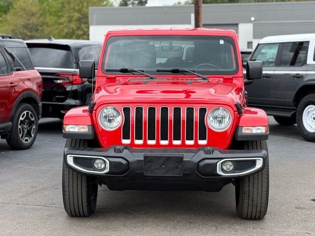 Used 2021 Jeep Wrangler Unlimited Sahara w/ Uconnect 4C Nav & Sound Group AWD/4WD image 38