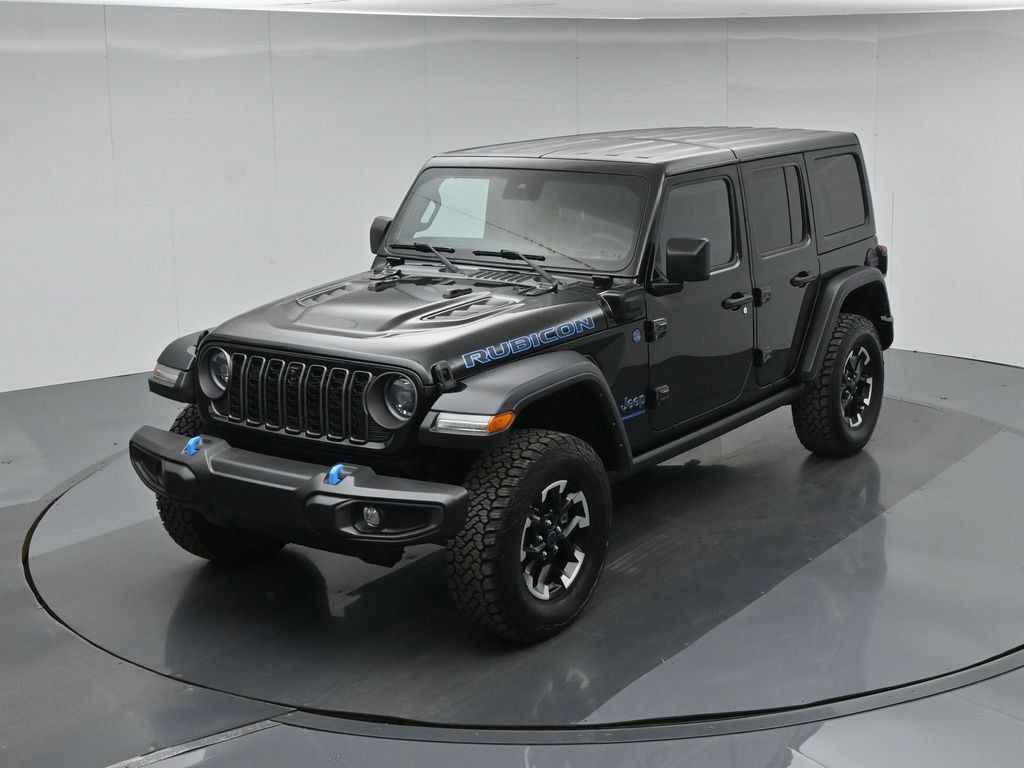 Used 2024 Jeep Wrangler Unlimited Rubicon 4xe w/ Technology Group AWD/4WD image 37